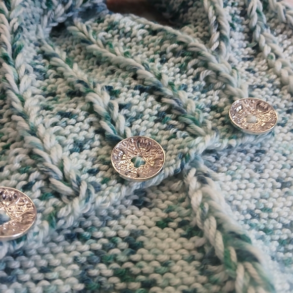 Dragon Wing Cowl Scarf - Mint - Picture 7 of 7